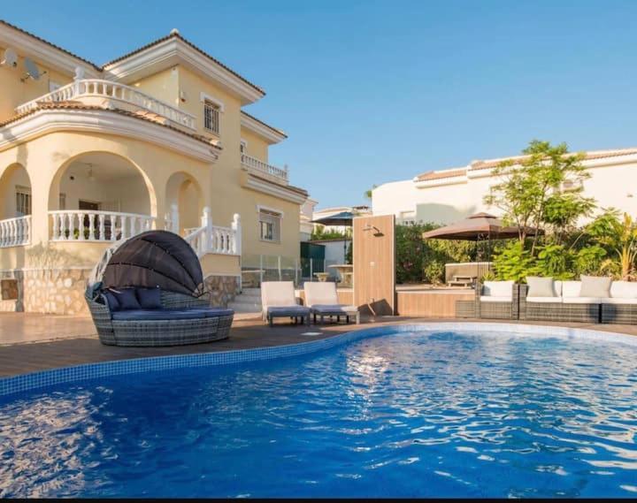 Luxury Private Villa Casa Jojo Own Pool & Hot Tub Ciudad Quesada Exteriör bild